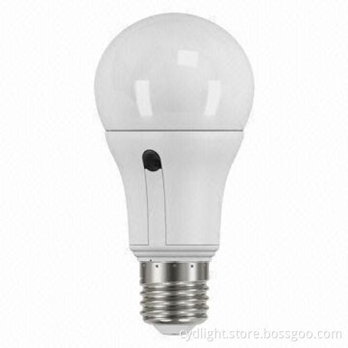 E27 Light Sensor A60 LED Bulb, 10.5W, 810lm, 2,700K Warm White, 80Ra, Aluminum, 60W Replacement